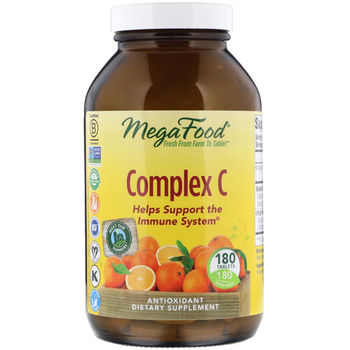 MegaFood  Complex C  180 Tablets