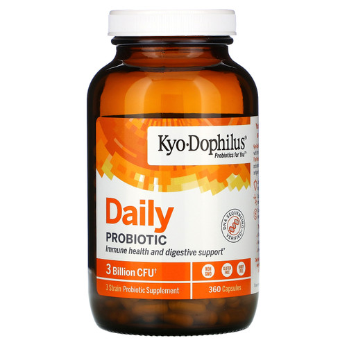 Kyolic  Kyo-Dophilus  Daily Probiotic  3 Billion CFU  360 Capsules