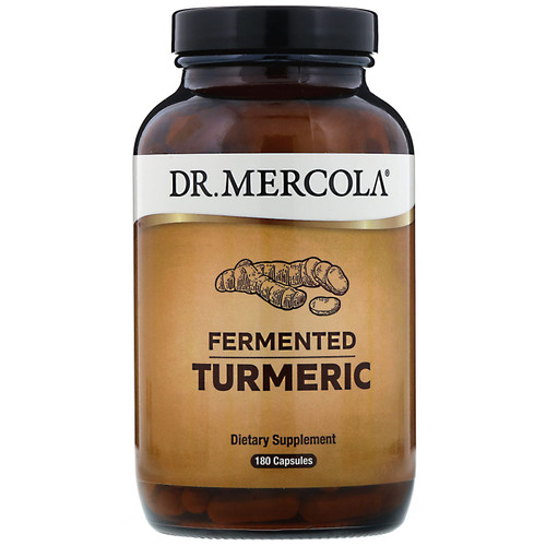Dr. Mercola  Fermented Turmeric  180 Capsules