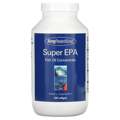 Allergy Research Group  Super EPA  Fish Oil Concentrate  200 Softgels