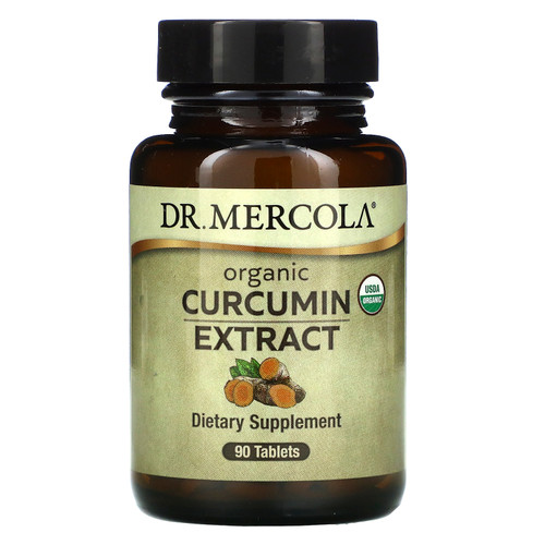 Dr. Mercola  Organic Curcumin Extract  90 Tablets