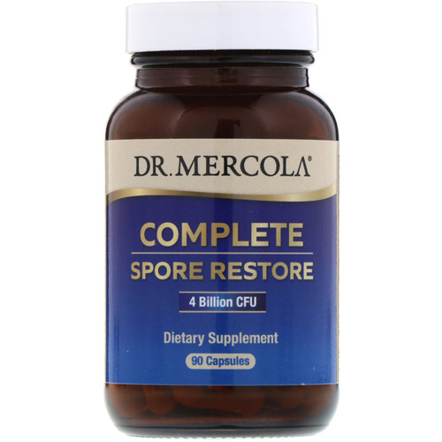 Dr. Mercola  Complete Spore Restore  4 Billion CFU  90 Capsules
