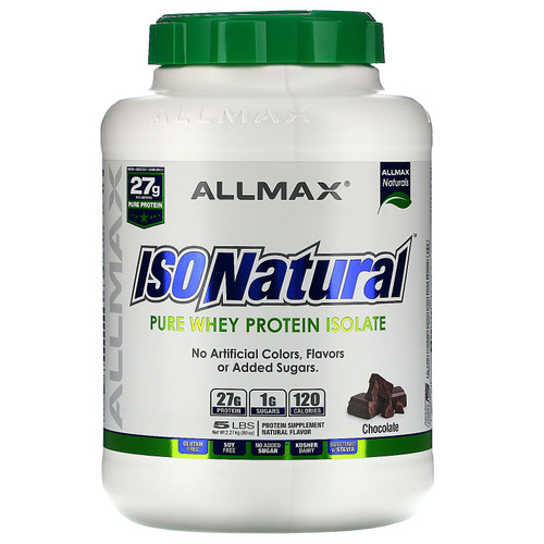 ALLMAX Nutrition  IsoNatural  Pure Whey Protein Isolate  Chocolate  5 lbs