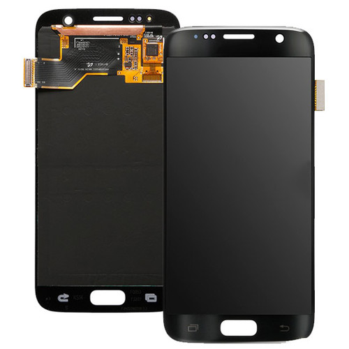 LCD Display & Touch Screen Digitizer Assembly Replacement for Samsung Galaxy S7 (Black)