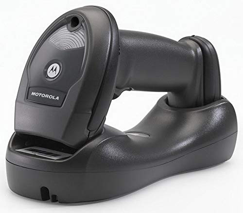 Zebra Symbol LI4278 Wireless Bluetooth Barcode Scanner with Cradle and USB Cables Black