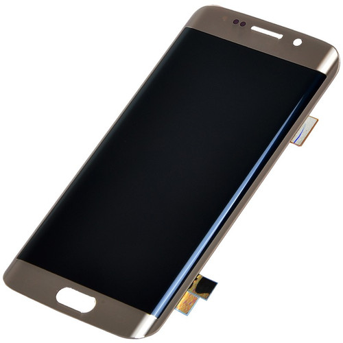 Replacement LCD Screen + Digitizer (Pre-Assembled) for Samsung Galaxy S6 Edge (Gold)