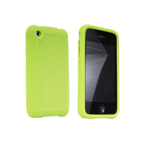 Gizmoco Silicone Gel Case for Apple iPhone 3G/3GS - Green