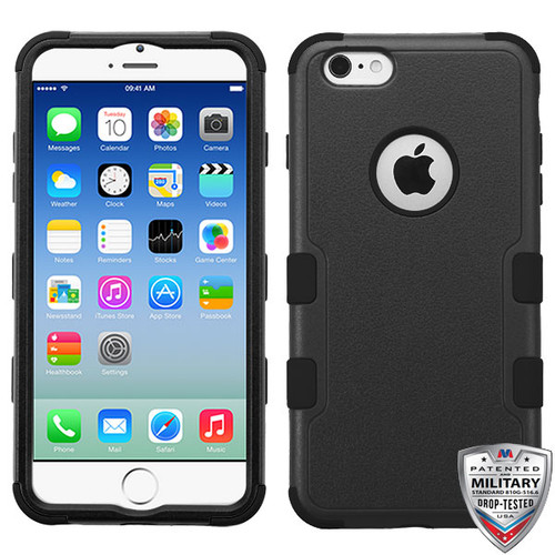 MYBAT Natural Black/Black TUFF Hybrid Case for iPhone 6s/6
