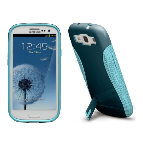 Case-Mate Pop! 2 Case for Samsung Galaxy S3 with Stand (Navy/Aqua)
