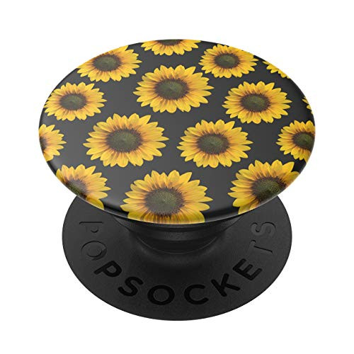 PopSockets PopGrip - Expanding Stand and Grip with Swappable Top - Sunflower Patch