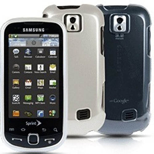 Sprint 2 Pack Of 2 Piece Hardshell Cases For Samsung Intercept (Clear/Pearl)