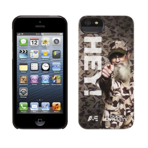 Griffin Duck Dynasty Hey! Case for iPhone SE/5/5s - Thyme-Black