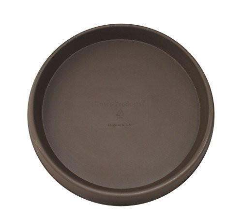 Tusco Products TR11ES Round Saucer  11-Inch Diameter  Espresso