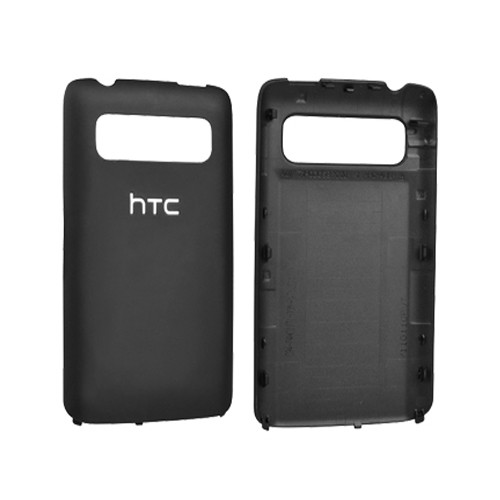 OEM HTC Trophy 6985 Standard Battery Door / Cover (Black) (Bulk Packaging)