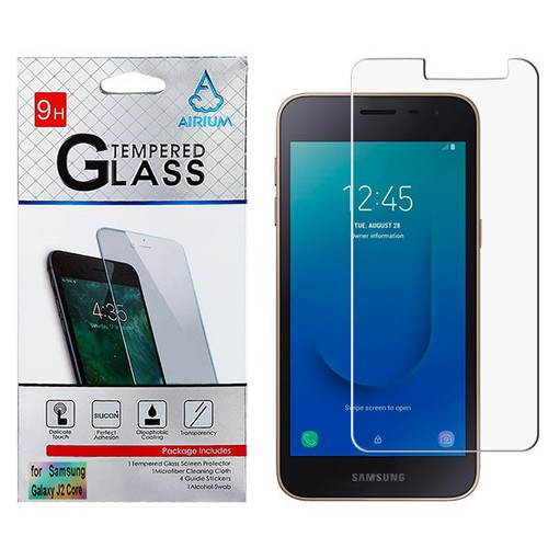 Tempered Glass Screen Protector (2.5D) for Galaxy J2 Pure Galaxy J2 J260 (Galaxy J2 Core)