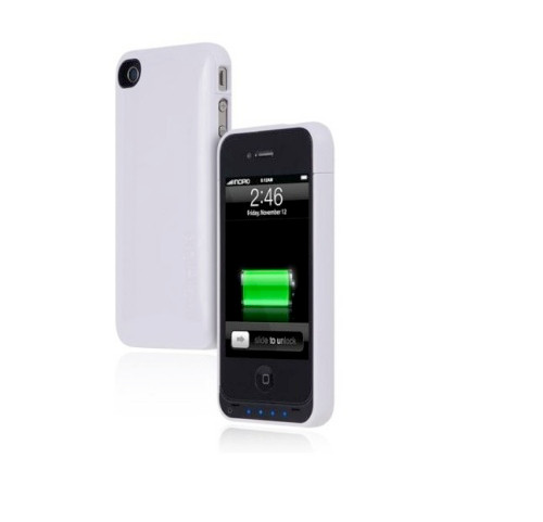 Incipio offGRID Battery Case for Apple iPhone 4/4SS - White
