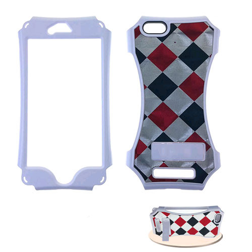 Cell Armor Kicker Snap-On Case for Apple iPhone 6 - Fabric Design