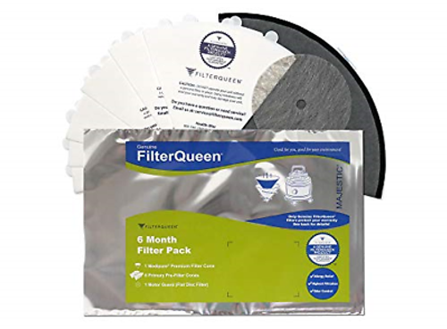 Filter Queen Majestic Replacement Filters  6 Month Filter Cone Pack