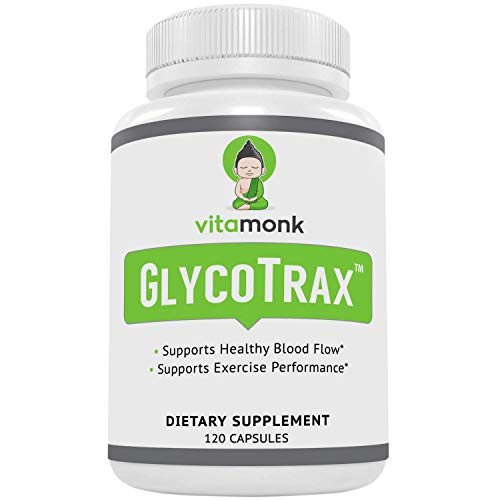 GlycoTrax™ GPLC Extra Large Bottle - 120 Capsules of High-Absorption Glycine Propionyl-L-Carnitine with No Artificial Fillers - Glycine Propionyl L Carnitine Supplement