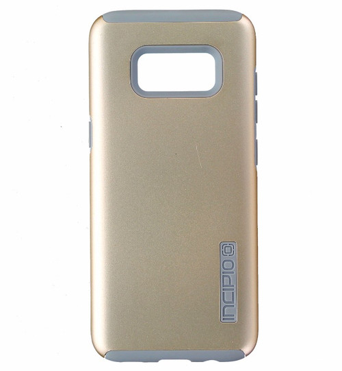 Incipio DualPro Dual Layer Case Cover Samsung Galaxy S8 - Champagne Gold / Gray