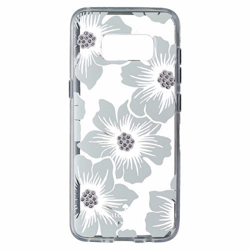 Kate Spade New York Hardshell Case Cover For Galaxy S8+ (S8 Plus) - Floral Clear