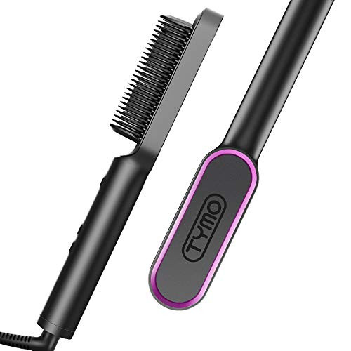 Hair Straightener Comb Matte Black