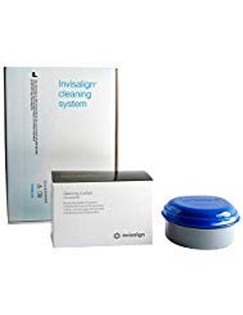 Invisalign Cleaning System for Aligners and Retainers (with Tub) - 50 week supply