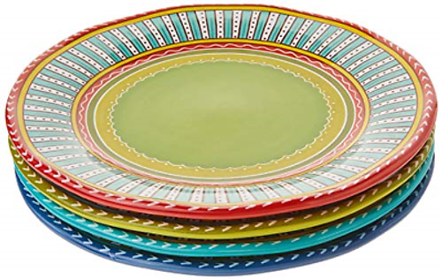 Certified International Valencia Dinner Plates (Set of 4)  11.25"  Multicolor
