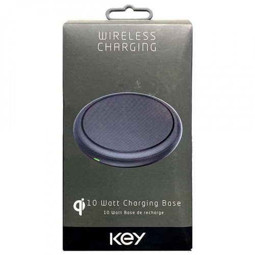 Key 10W Wireless Charging Base - Black
