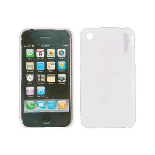 Wireless Genius Skin Cover Shell Case for Apple iPhone 3G/3GS - White