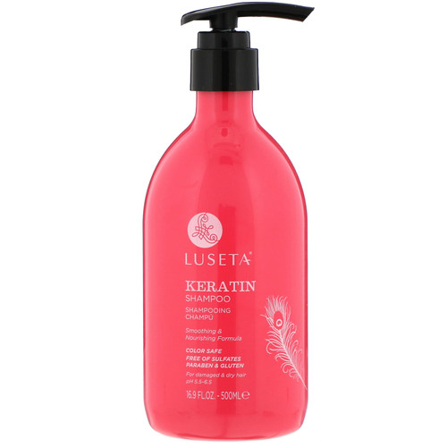 Luseta Beauty  Keratin  Shampoo  16.9 fl oz (500 ml)