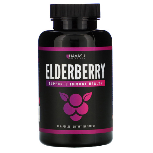 Havasu Nutrition  Elderberry  60 Capsules