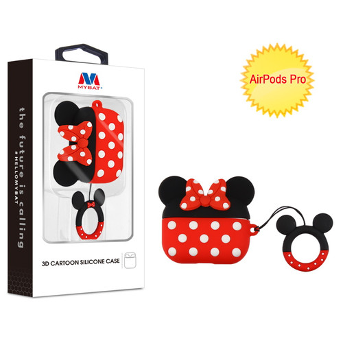 MYBAT AirPods Pro Minnie 3D Cartoon Silicone Case (with Package)