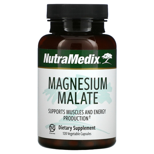 NutraMedix  Magnesium Malate  120 Vegetable Capsules
