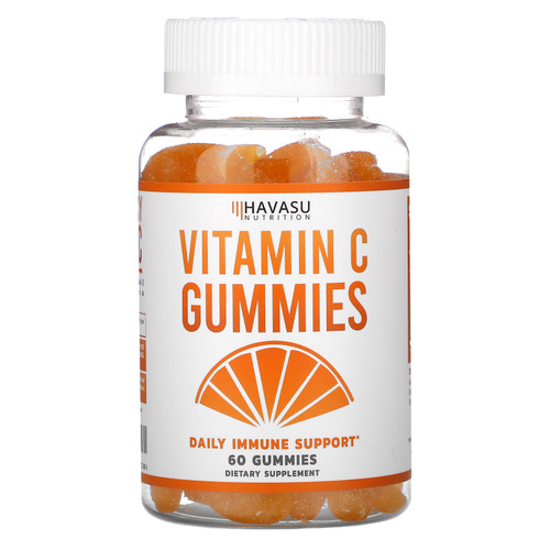 Havasu Nutrition  Vitamin C Gummies  Daily Immune Support   60 Gummies