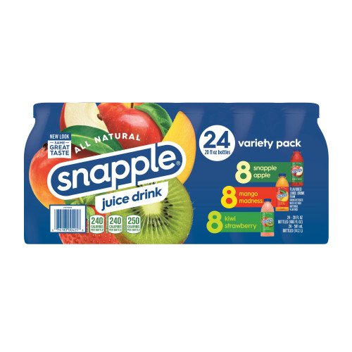 Snapple Juice Drink Variety Pack, 24 pk./20 fl. oz.