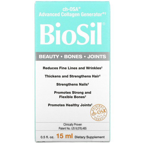 BioSil by Natural Factors  ch-OSA Advanced Collagen Generator  0.5 fl oz (15 ml)