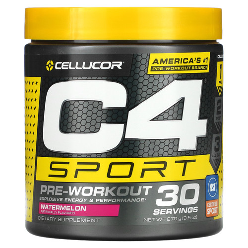 Cellucor  C4 Sport  Pre-Workout  Watermelon  9.5 oz (270 g)