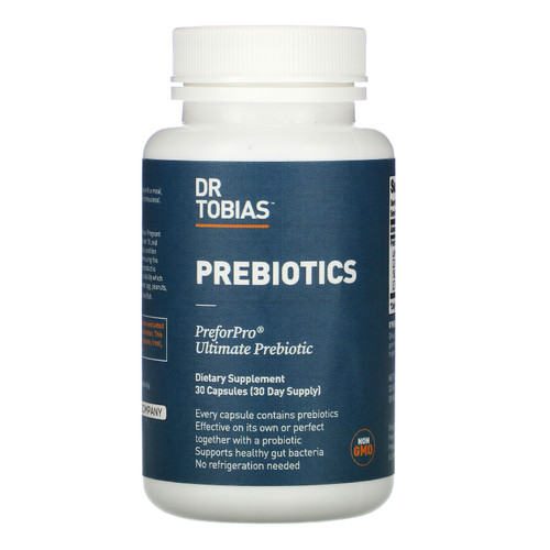 Dr. Tobias  Prebiotics  30 Capsules