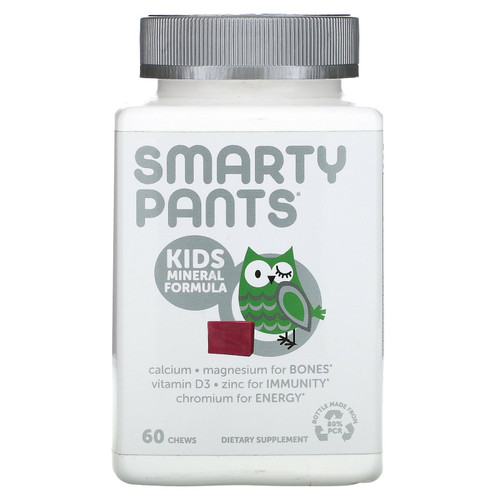 SmartyPants  Kids Mineral Formula  Mixed Berry  60 Chews