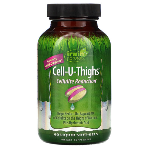 Irwin Naturals  Cell-U-Thighs  Cell Reduction  60 Liquid Soft-Gels
