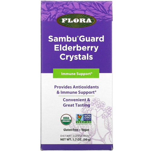 Flora  Sambu Guard Elderberry Crystals  1.7 oz ( 50 g)