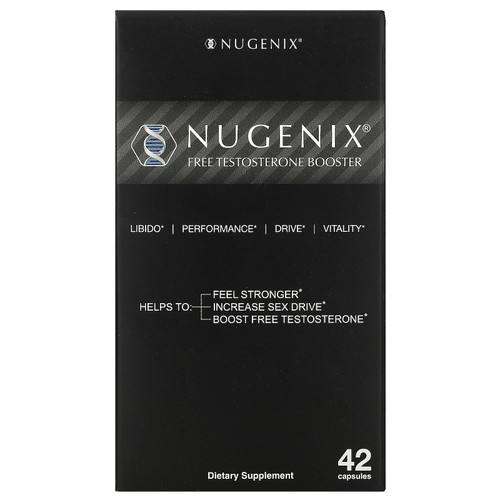 Nugenix  Free Testosterone Booster  42 Capsules