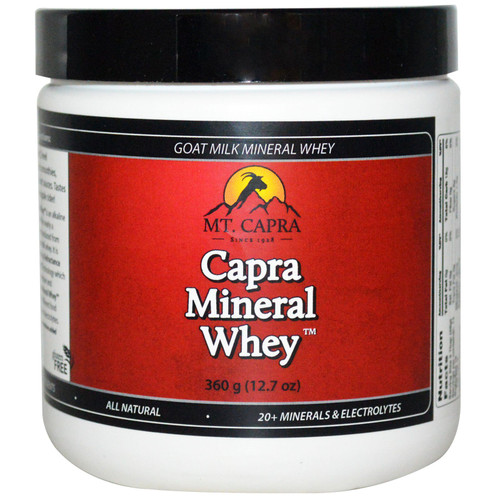 Mt. Capra  Capra Mineral Whey  12.7 oz (360 g)