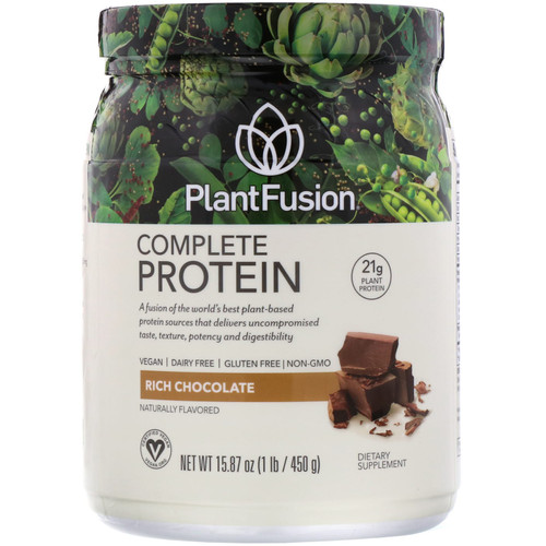 PlantFusion  Complete Protein  Rich Chocolate  1 lb (450 g)