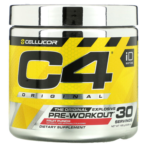 Cellucor  C4 Original Explosive  Pre-Workout  Fruit Punch  6.88 oz (195 g)