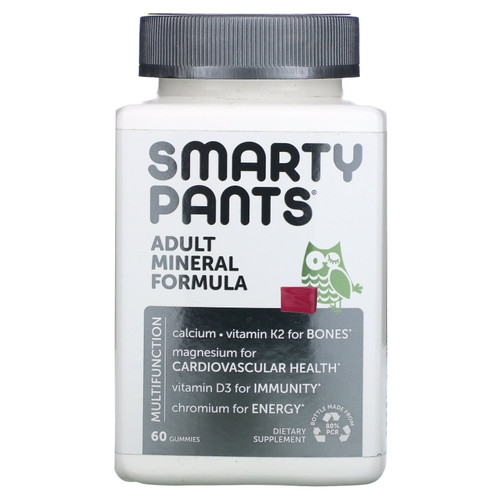 SmartyPants  Adult Mineral Formula  Mixed Berry   60 Gummies