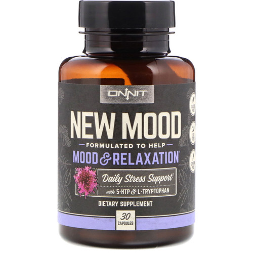 Onnit  New Mood  Mood & Relaxation  30 Capsules