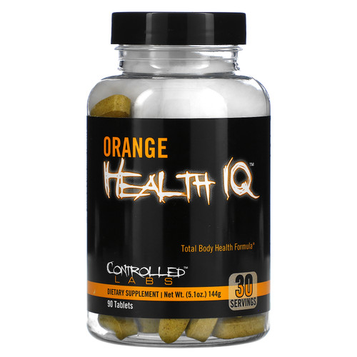 Controlled Labs  Orange Health IQ  90 Tablets