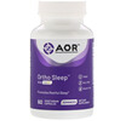 Advanced Orthomolecular Research AOR  Ortho Sleep with Cyracos  60 Vegetarian Capsules